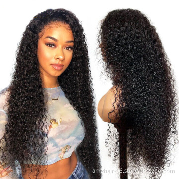 Real Virgin Human Hair Raw Vietnamese Lace Closure Wigs Kinky Curly 5X5 Wholesale Virgin Remy Closure Swiss Lace Human Hair Wigs